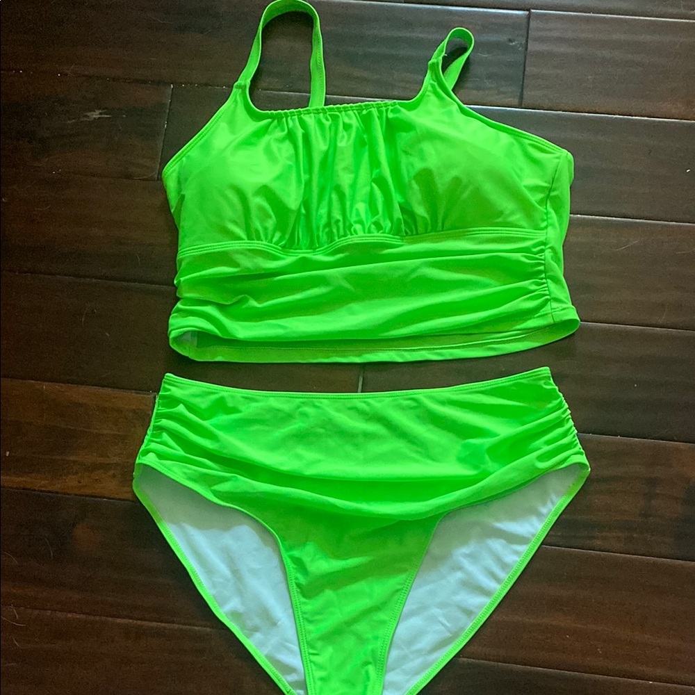 Neon Green Bikini Set